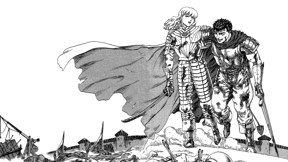 Berserk: Golden Age Arc Griffith vs. Gust