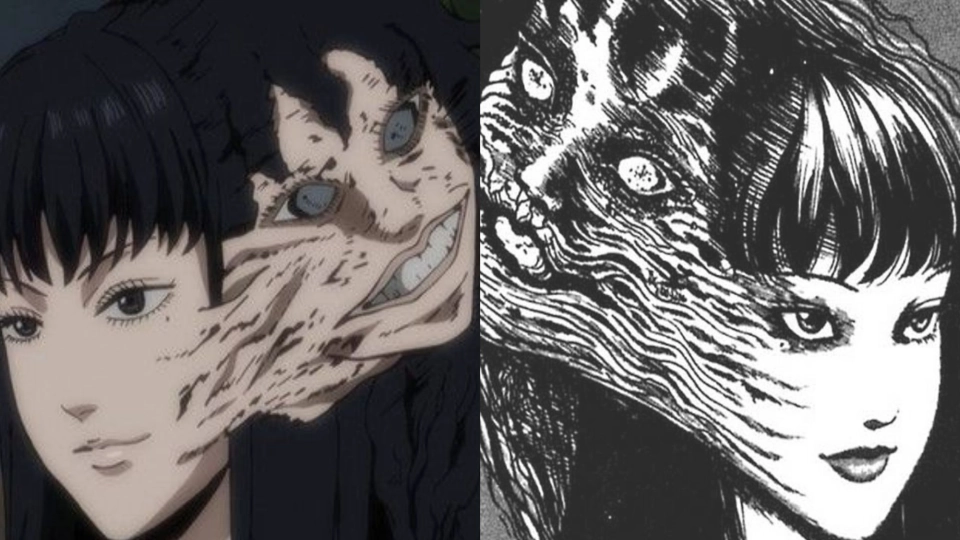 Junji Ito Collection anime vs. manga