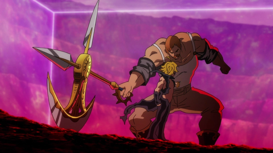 Nanatsu no Taisai Escanor vs Meloidas fiyaskosu
