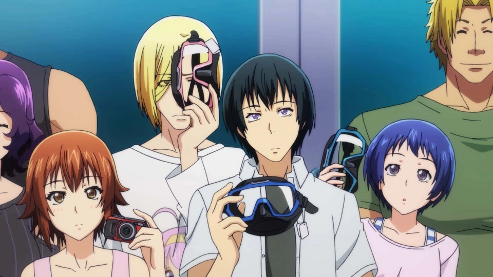 Grand Blue; Alt Kapak