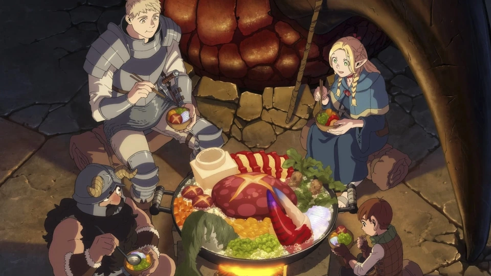 Dungeon Meshi Üst Kapak