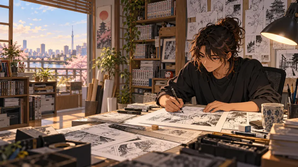 Japon Olmadan Mangaka Olunur Mu